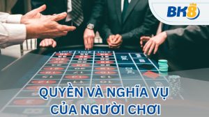 Quyền và nghĩa vụ của người chơi khi trải nghiệm BK8