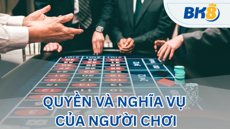 Quyền và nghĩa vụ của người chơi khi trải nghiệm BK8